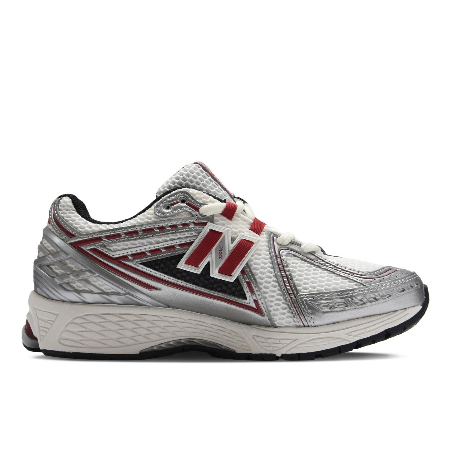 NEW BALANCE Width D LIFE STYLE SILVER/RED Silver x Red [M7709FR]