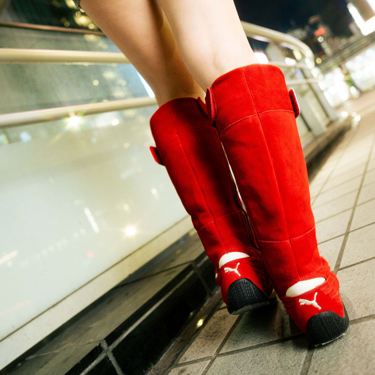 PUMA - WMNS SPEEDCAT BOOT FOR ALL TIME RED/FROSTED IVORY 【403770-02】