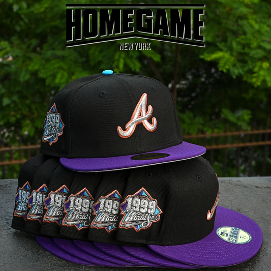 NEW ERA - Atlanta Braves NYCO 59FIFTY World Series 1999 Black/Purple