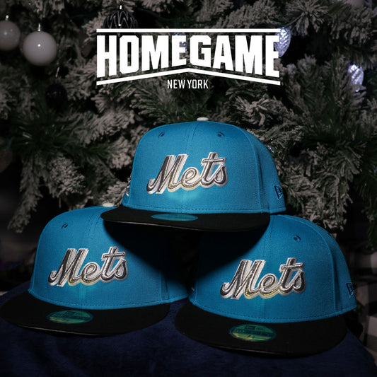 NEW ERA New York Mets - 59FIFTY 25th Anniversary Blue Jewel/Black