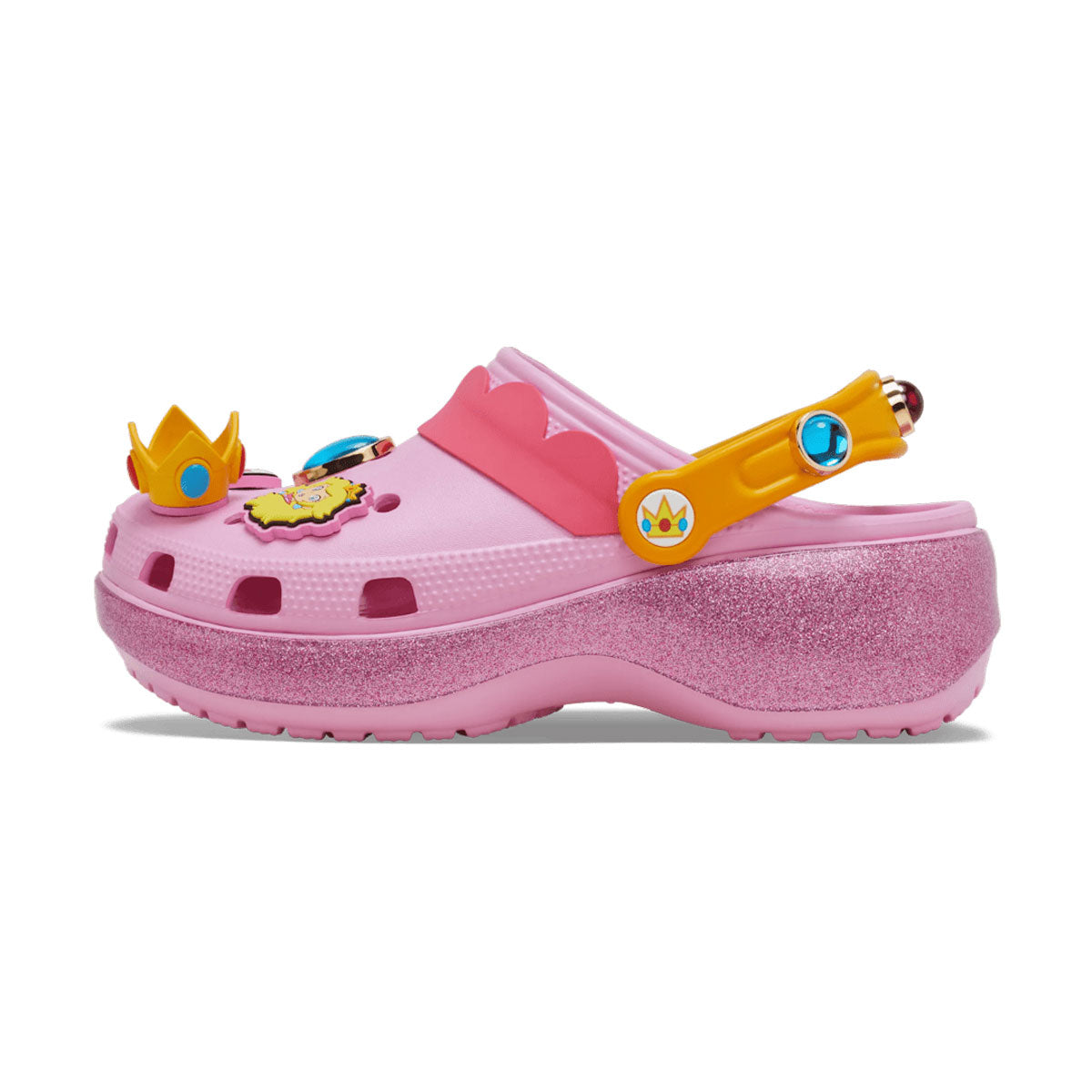CROCS - SUPER MARIO Princess Peach Classic Clog Plat Form Multi 【212137-90H】