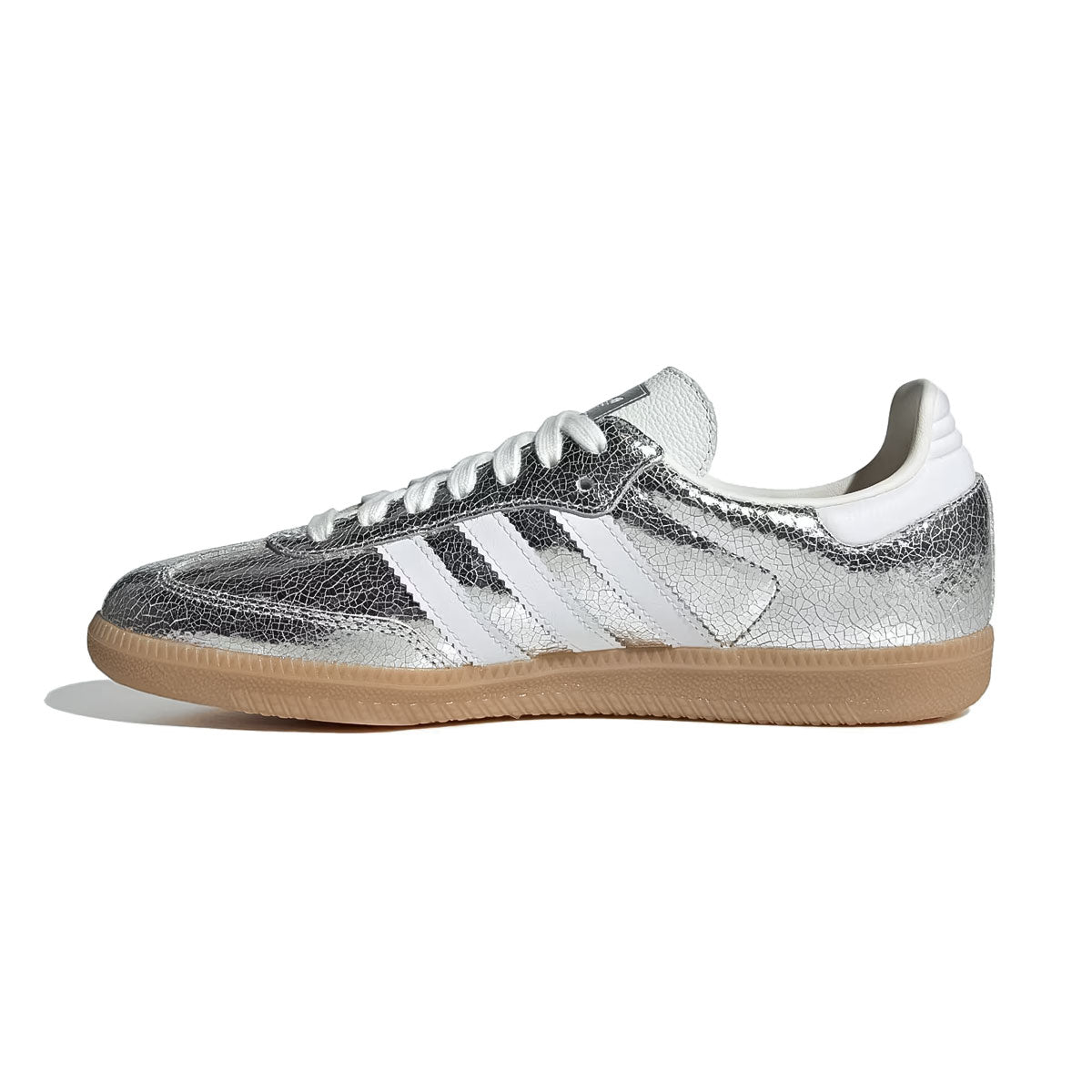 adidas ‐ SAMBA OG WMNS Silver Metallic/Cloud White/Core White【JR0035】