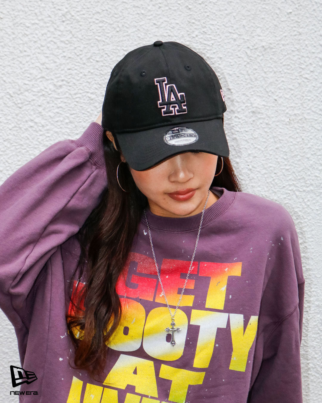 NEW ERA Los Angeles Dodgers - 9TWENTY Yozakura 夜桜 BLACK 【15063073】