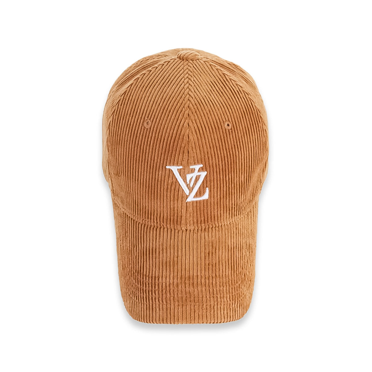 VARZAR バザール 3D Monogram Pigment Wash Corduroy Overfit Ball Cap BROWN