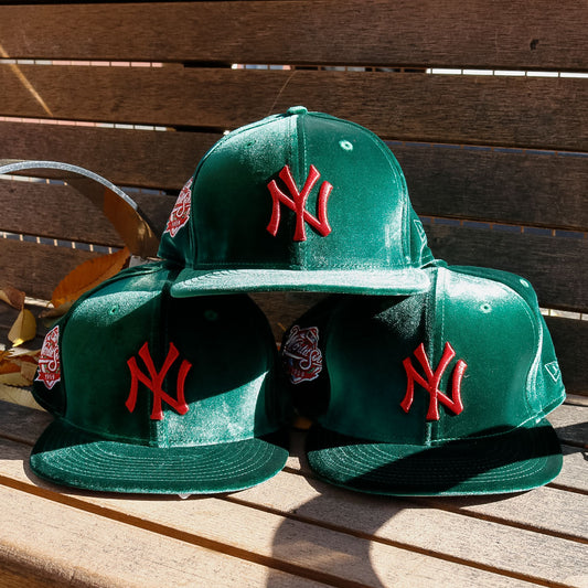 NEW ERA - New York Yankees 59FIFTY 1999 World Series Velvet GREEN