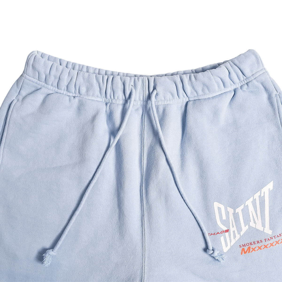 SAINT Mxxxxxx - SWEAT SHORTS RIBON SAINT BLUE 【SM-HR8-0000-060】