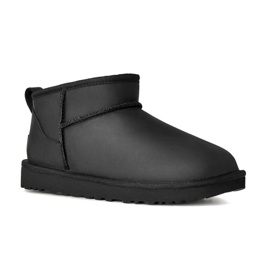 UGG - W CLASSIC ULTRA MINI LTHR 【1174210-BLK】