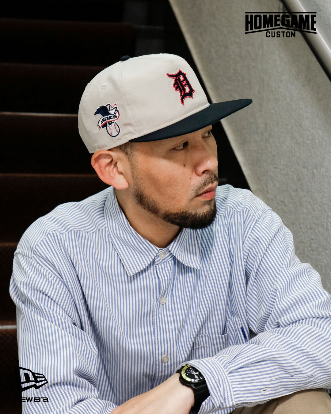 NEW ERA - DETROIT TIGERS CO OL 19TWENTY STONE/NAVY【15162395】