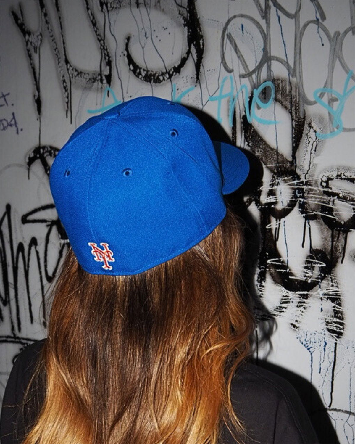 NEW ERA NEW YORK METS - 59FIFTY CO GRAFFITI LOGO ROYAL 【70982648】
