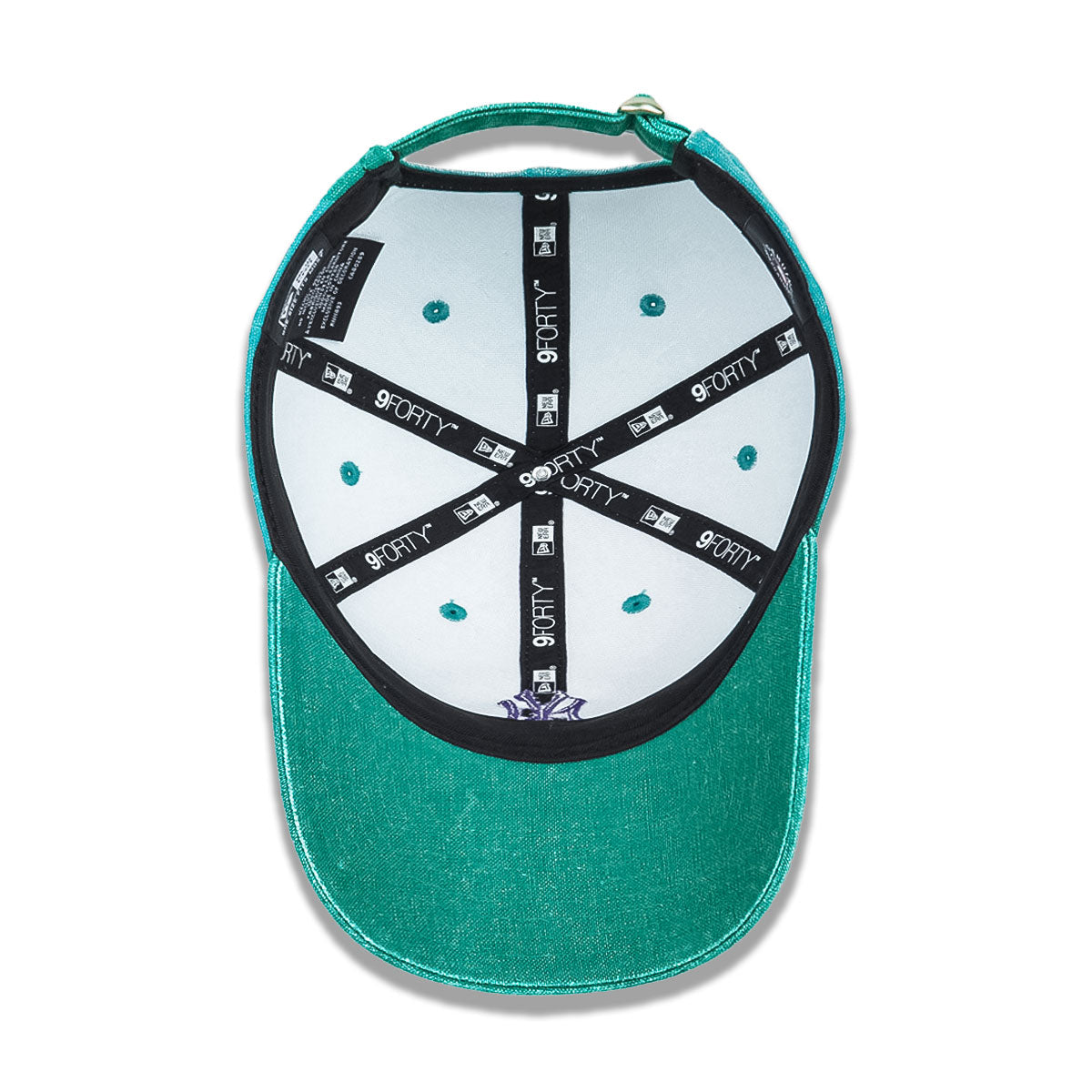 NEW ERA NEY YORK YANEES - 9FORTY UNST ITALIAN WASHED DUCK BALL CAP TURQUOISE 【13086353】