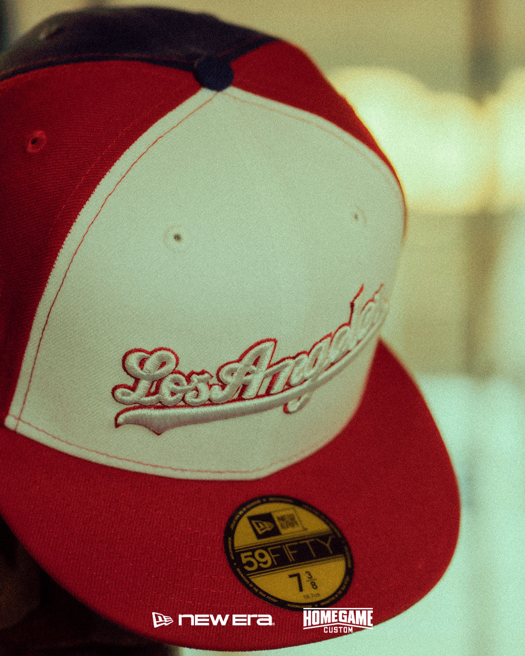 NEW ERA - Los Angeles Dodgers 59FIFTY 2020WS RED/WHITE/BLUE 【71089911】