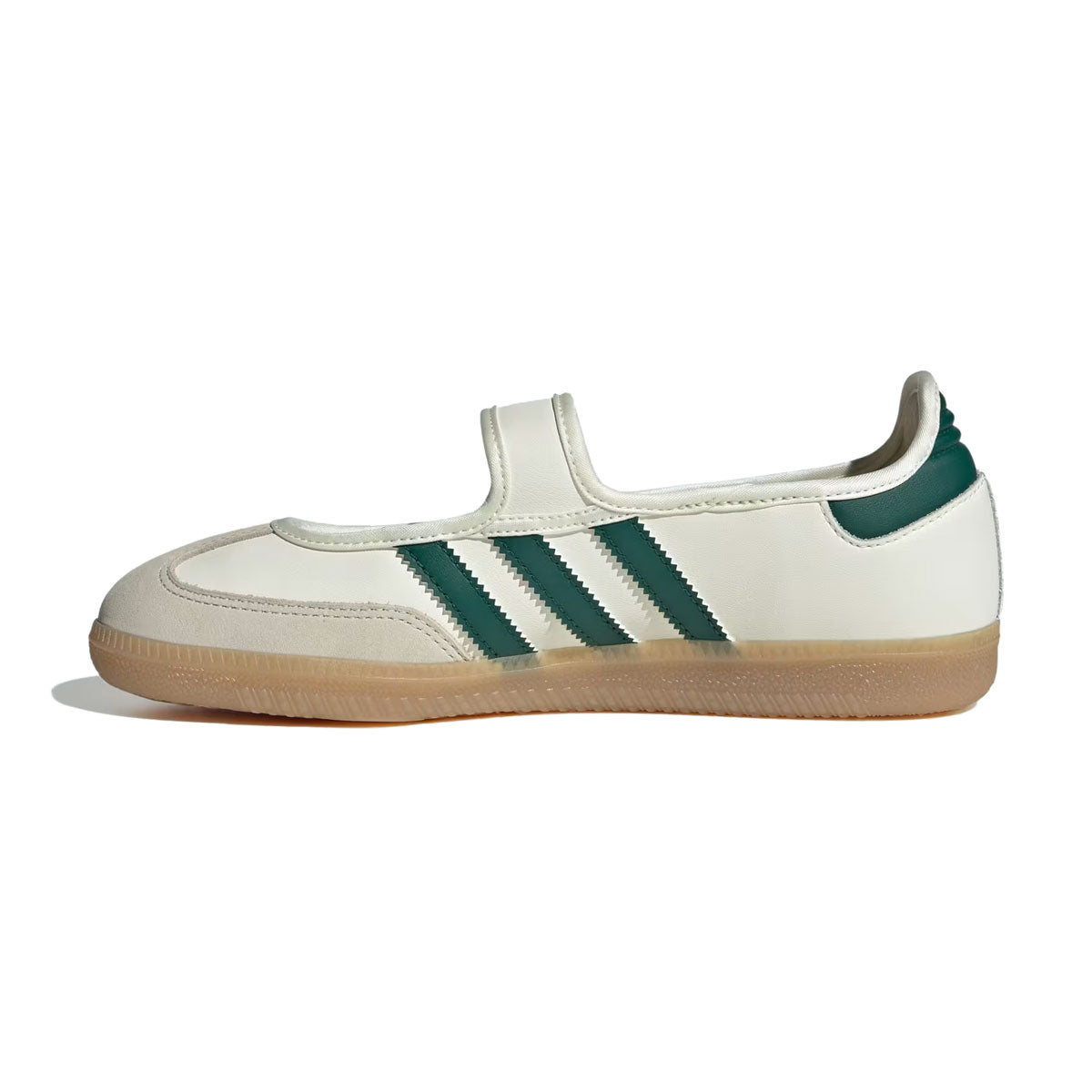 adidas - SAMBA JANE W Off White/Collegiate Green/Gold Metallic【IH6485】
