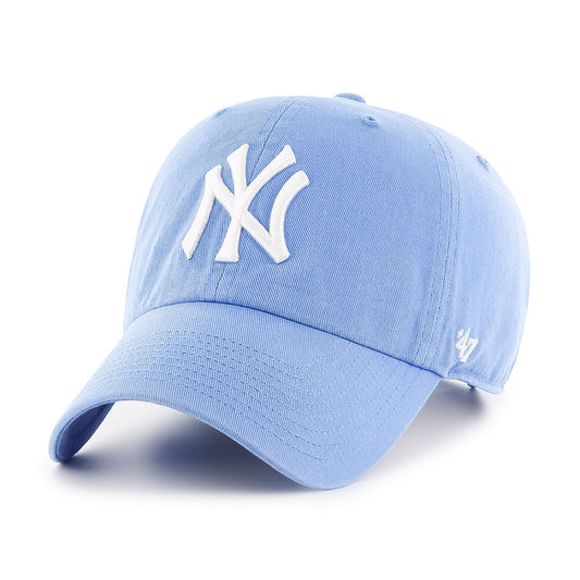 ’47 BRAND New York Yankees - CLEAN UP PERIWINKLE 【14751160 47A B-RGW17GWSNL-PW】