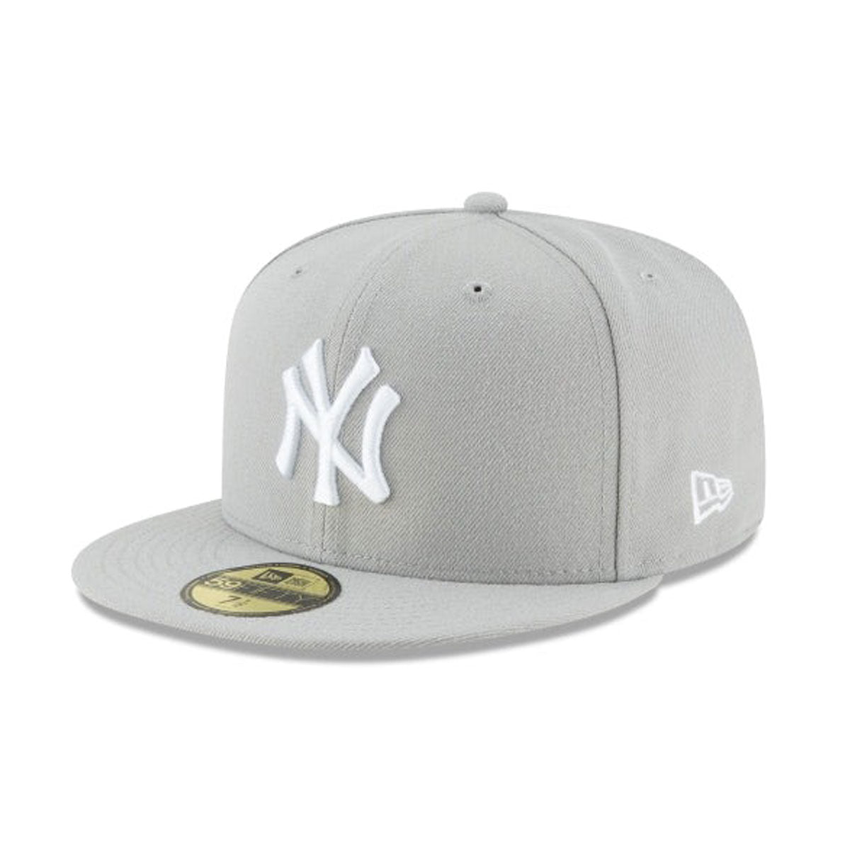 NEW ERA - New York Yankees Gray Basic 59FIFTY Fitted 【11591125】