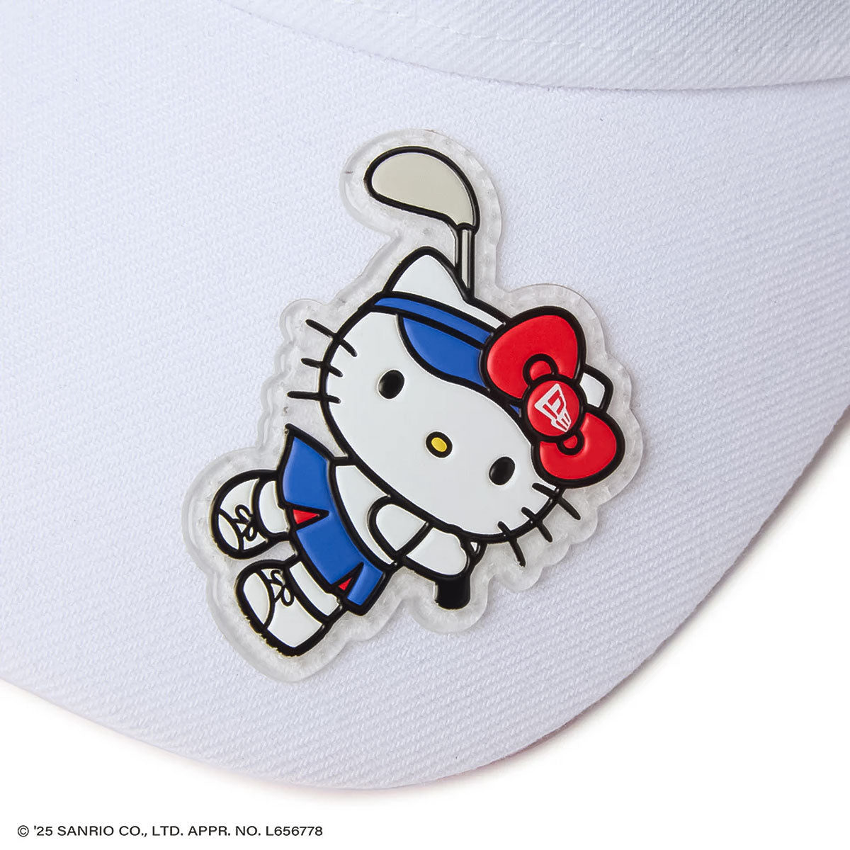 NEW ERA - SUN VISOR LV GOLF KITTY WHITE【14348592】