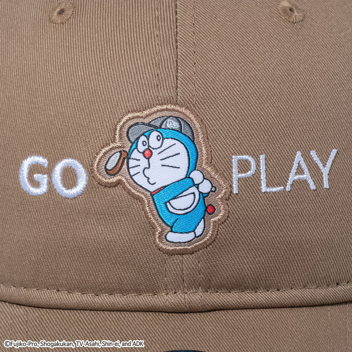 NEW ERA - GOLF 9TWENTY LONG VISOR DORAEMON SWING KHAKI 【14520573】