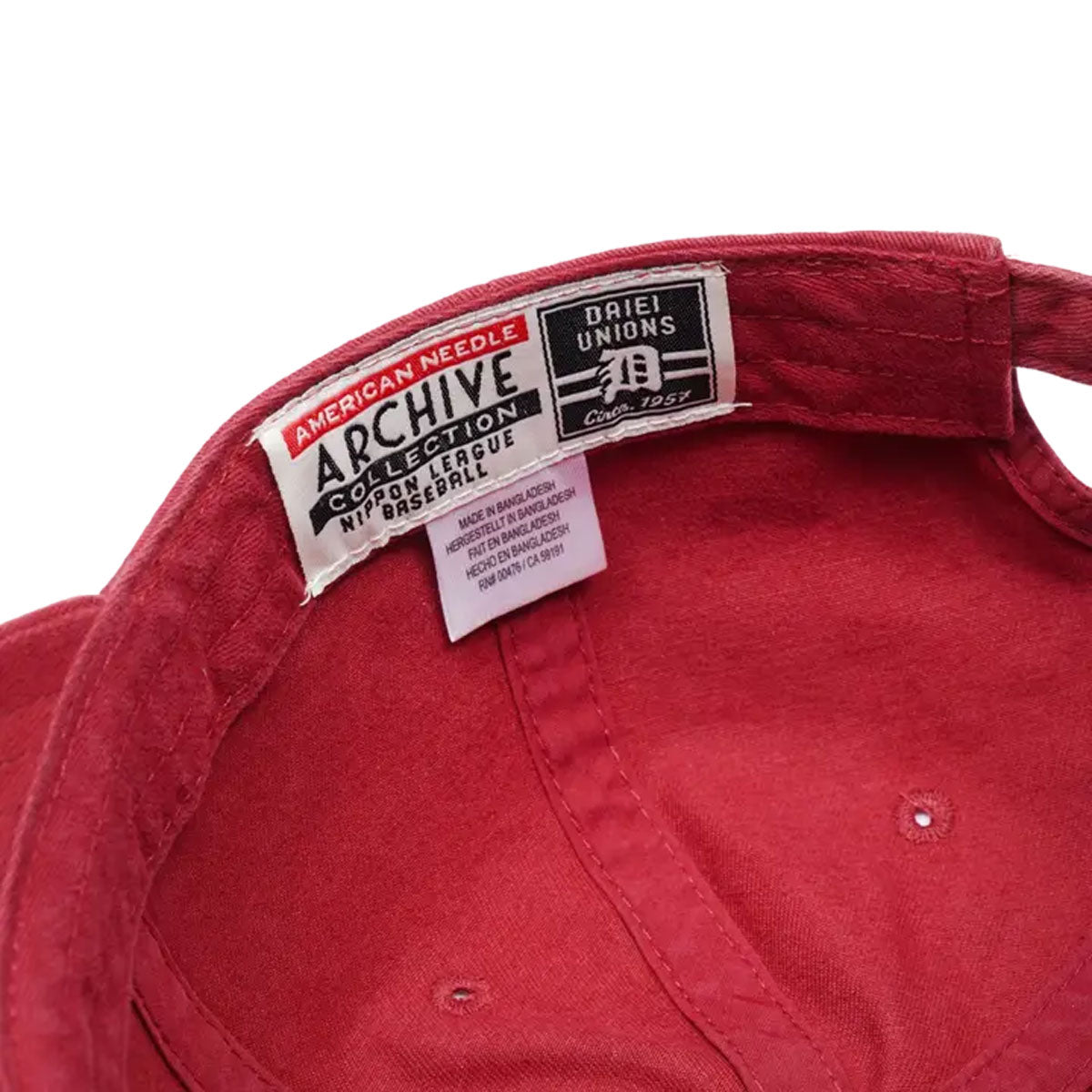 AMERICAN NEEDLE - ARCHIVE DAIEI UNIONS RED 【SMU694BDAU】