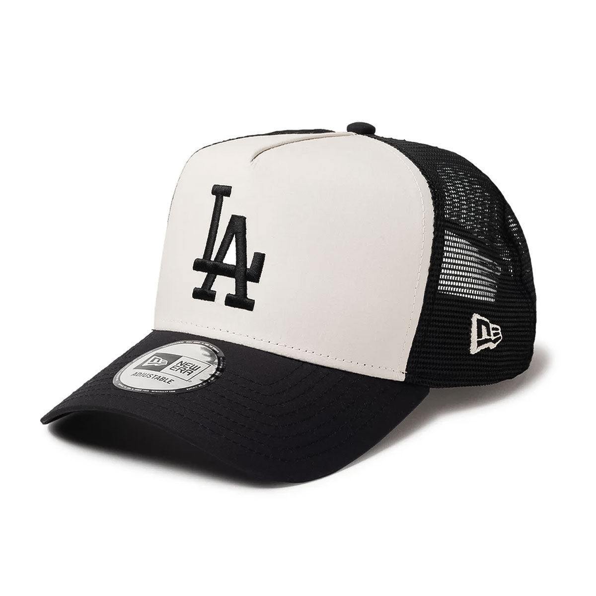 NEW ERA Los Angeles Dodgers - 9Forty A-Frame MLB Typewriter CHROME/BLACK【14388615】