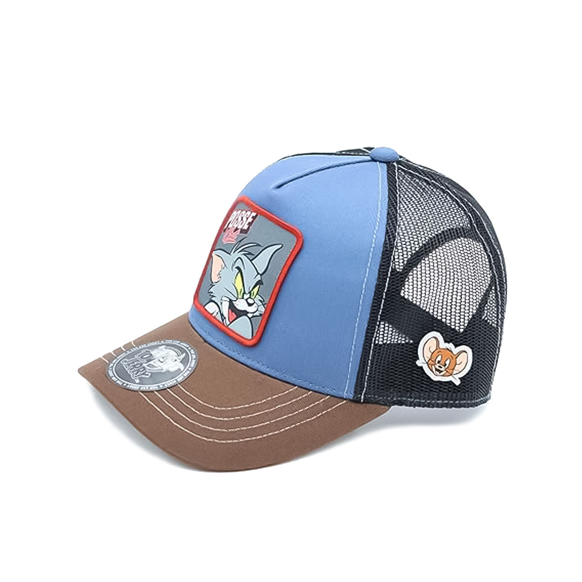 TOM and JERRY POSSE CAT TRUCKER CAP NV/BROWN 【WNTJ-MCP01】