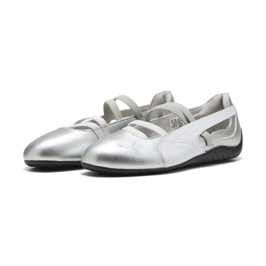 PUMA - SPEEDCAT BALLET METALLIC WNS PUMA SILVER/PUMA WHITE 【401581-01】
