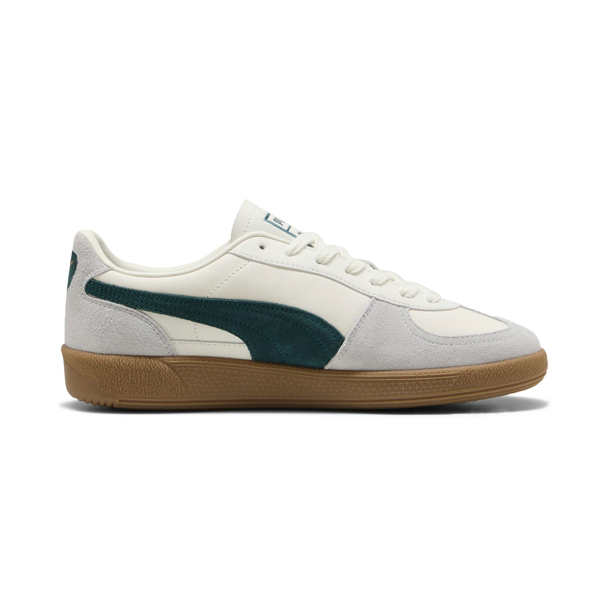 PUMA - PALERMO LTH WARM WHITE/GREEN TERRAIN 【396464-22】