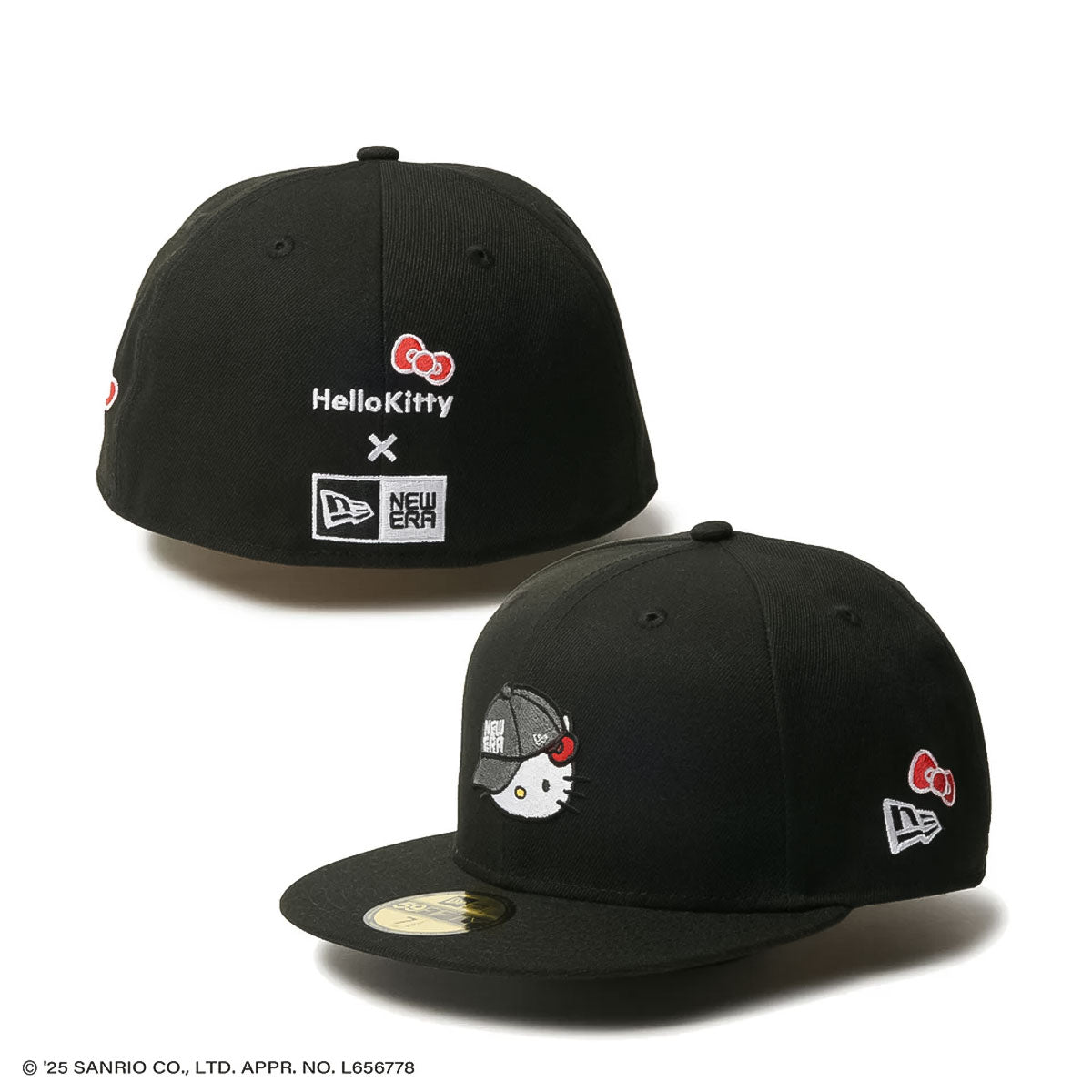 NEW ERA - 59Fifty KITTY NECAP KITTY BLACK【14348625】