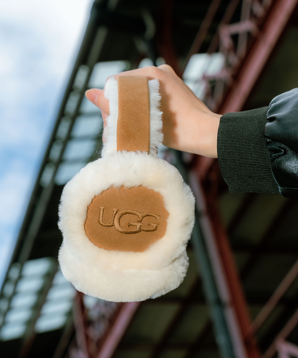 UGG - W SHEEPSKIN EMBROIDERY EARMUFF 【20955-CHE】 – HOMEGAME TOKYO