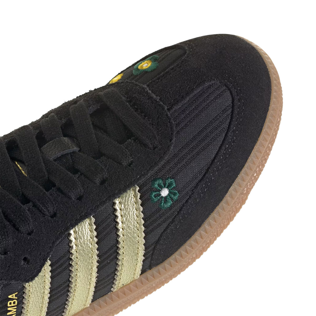 adidas - SAMBA OG W Core Black/Gold Metallic/Gum 【IH1331】