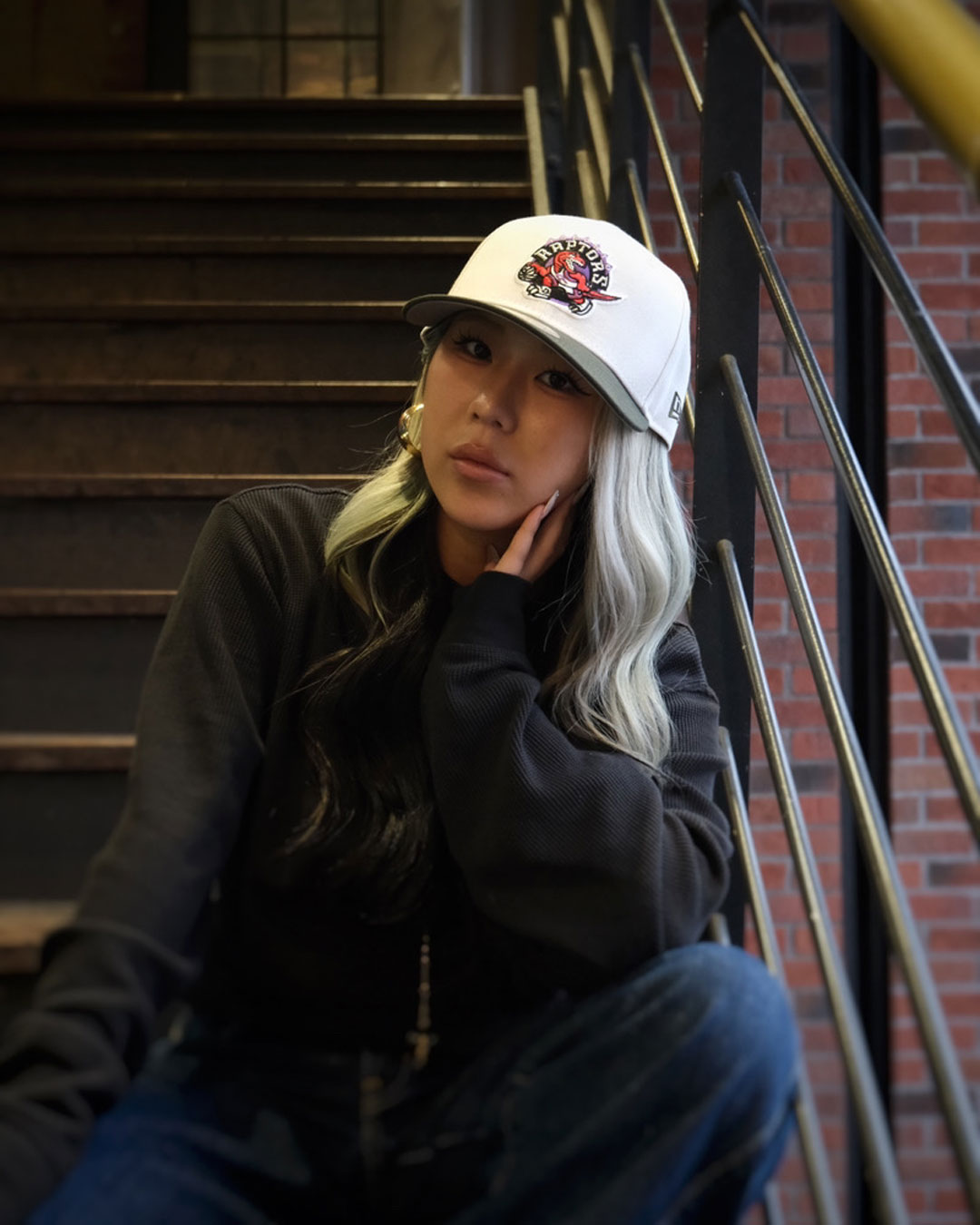 NEW ERA - Toronto Raptors 59FIFTY NBA Hardwood Classics Sandy Linen/Dark Seaweed【15137336】