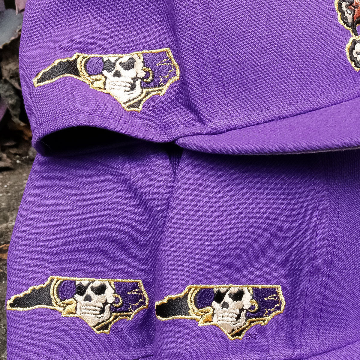 NEW ERA East Carolina Pirates - 59Fifty State Of Mind Purple