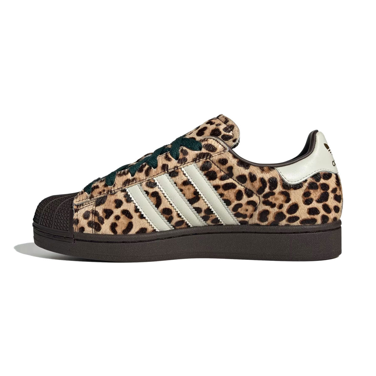 adidas - SUPERSTAR II W Dark Brown/Ivory/Gold Metallic 【KI4203】