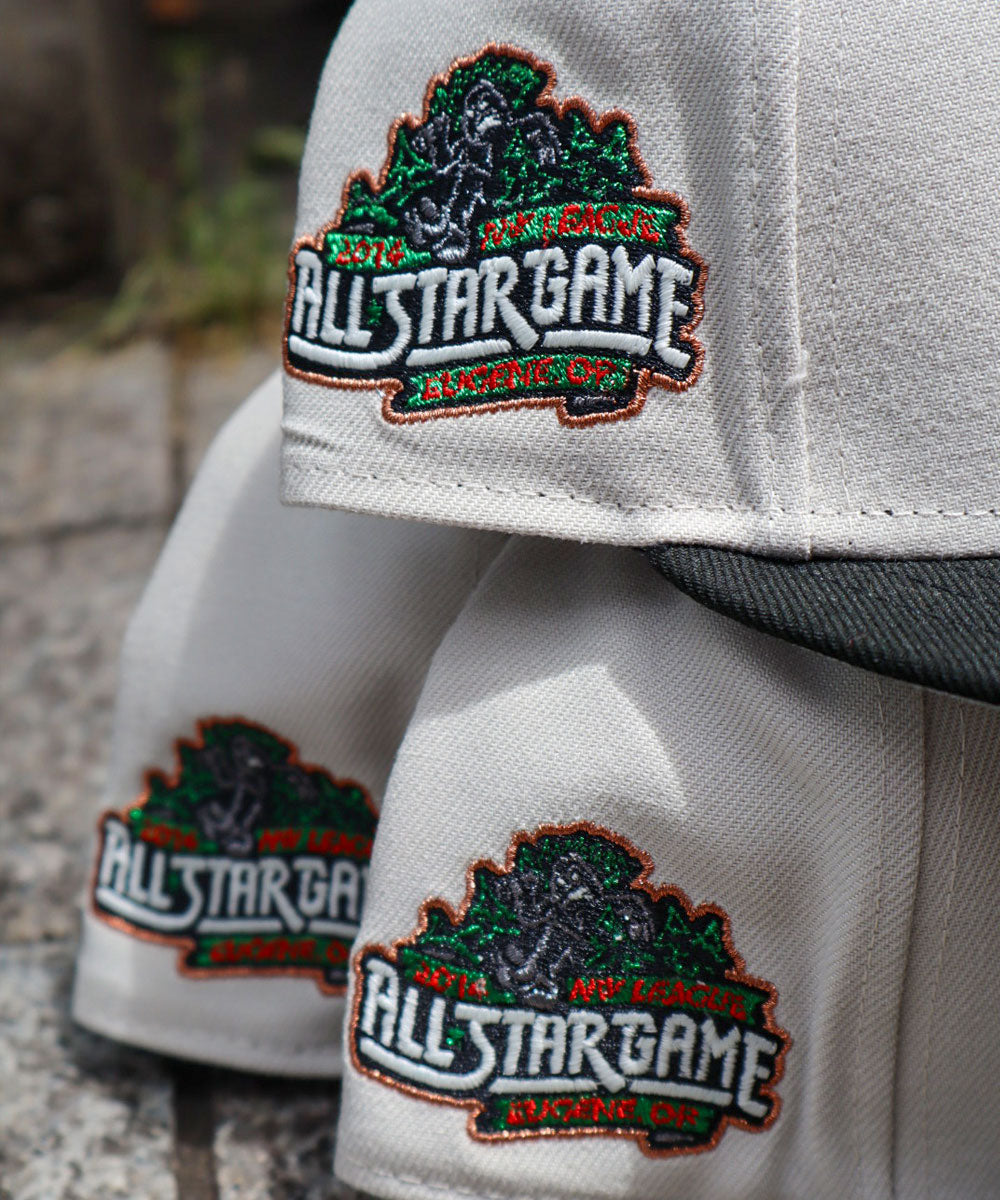 NEW ERA - Eugene Emeralds USAT ALL STAR GAME 2014 59FIFTY STONE/BLACK【70954697】