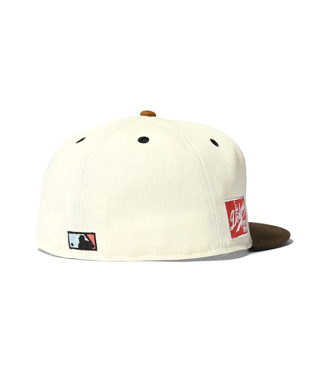 NEW ERA - Los Angeles Dodgers CO 59FIFTY WORLD SERIES CHROME/WALNUT【70760415】