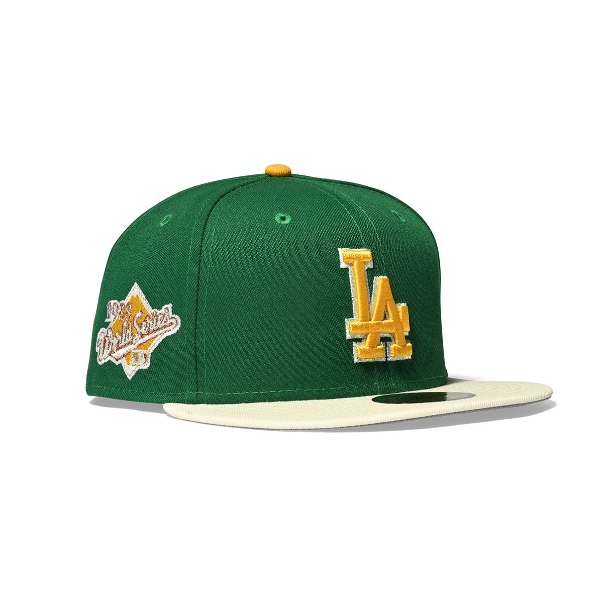 NEW ERA Los Angeles Dodgers - WS1988 59FIFTY KELLYGREEN/CHROME【70782911】