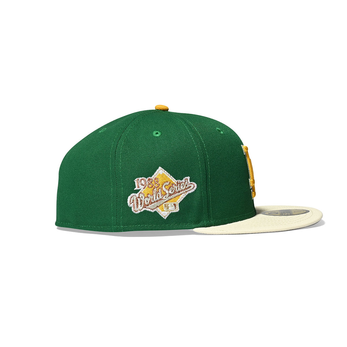 NEW ERA Los Angeles Dodgers - WS1988 59FIFTY KELLYGREEN/CHROME【70782911】