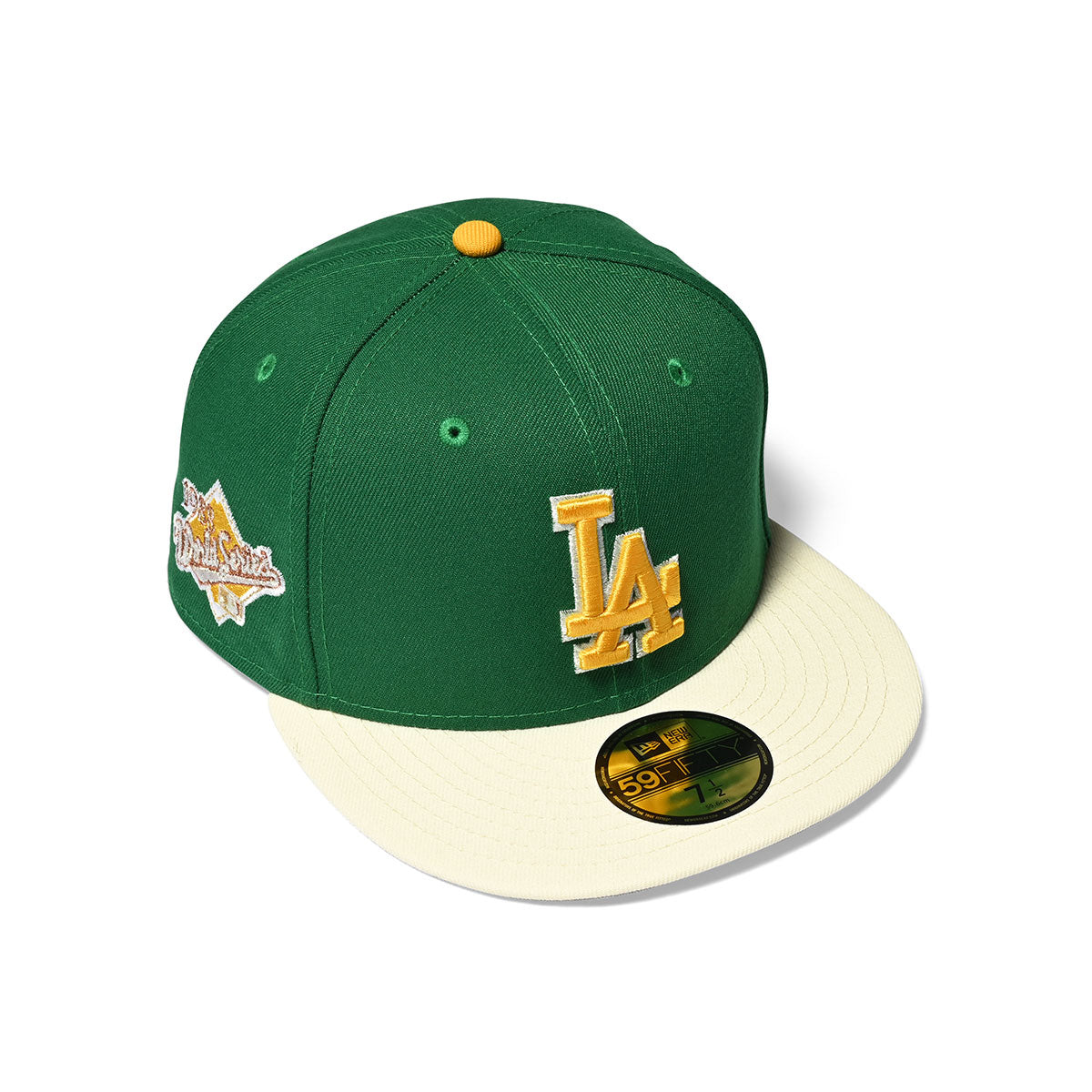 NEW ERA Los Angeles Dodgers - WS1988 59FIFTY KELLYGREEN/CHROME【70782911】