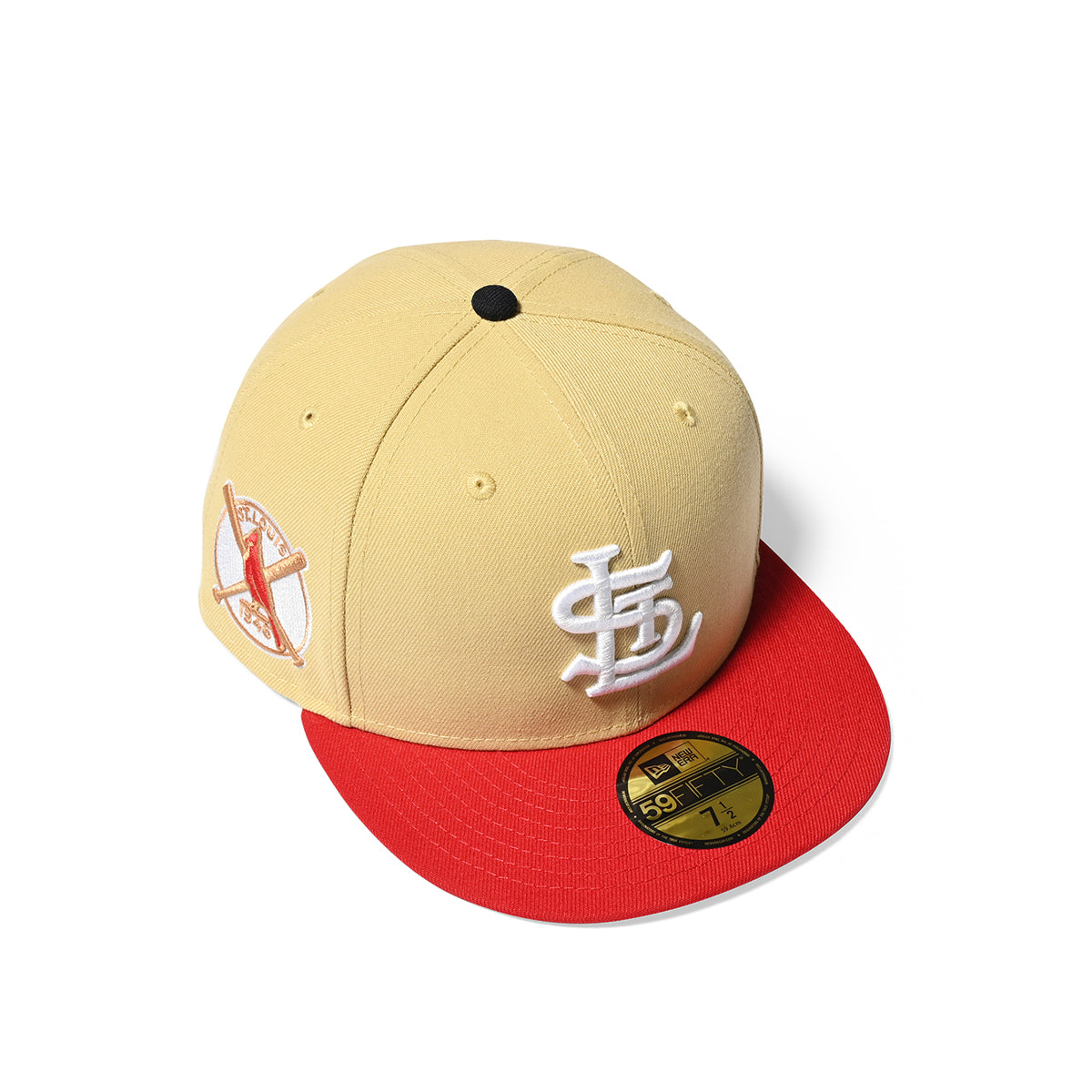 NEW ERA St.Louis Cardinals - 1946 WS 59FIFTY VEGAS GOLD/SCARLET【70811511】