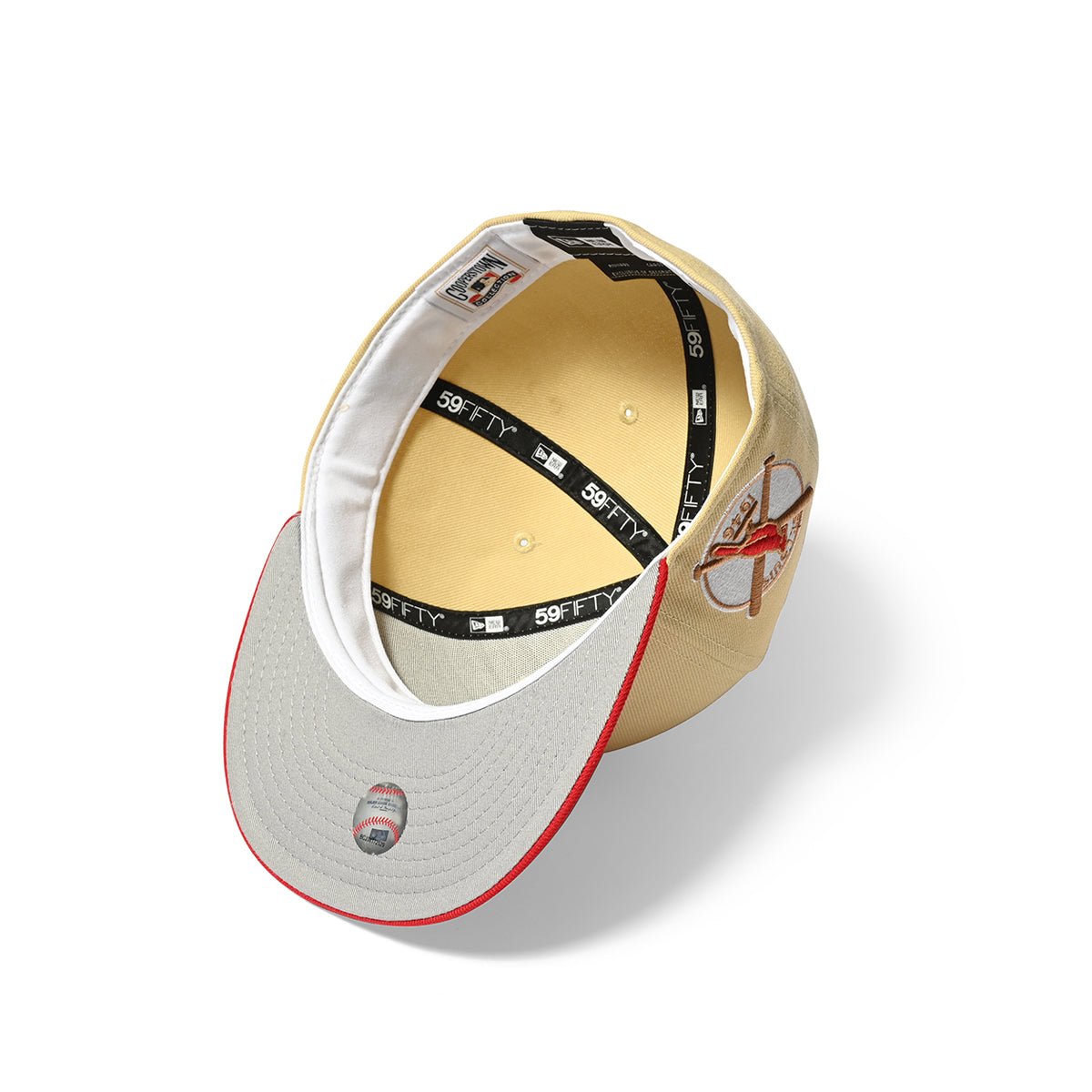 NEW ERA St.Louis Cardinals - 1946 WS 59FIFTY VEGAS GOLD/SCARLET【70811511】