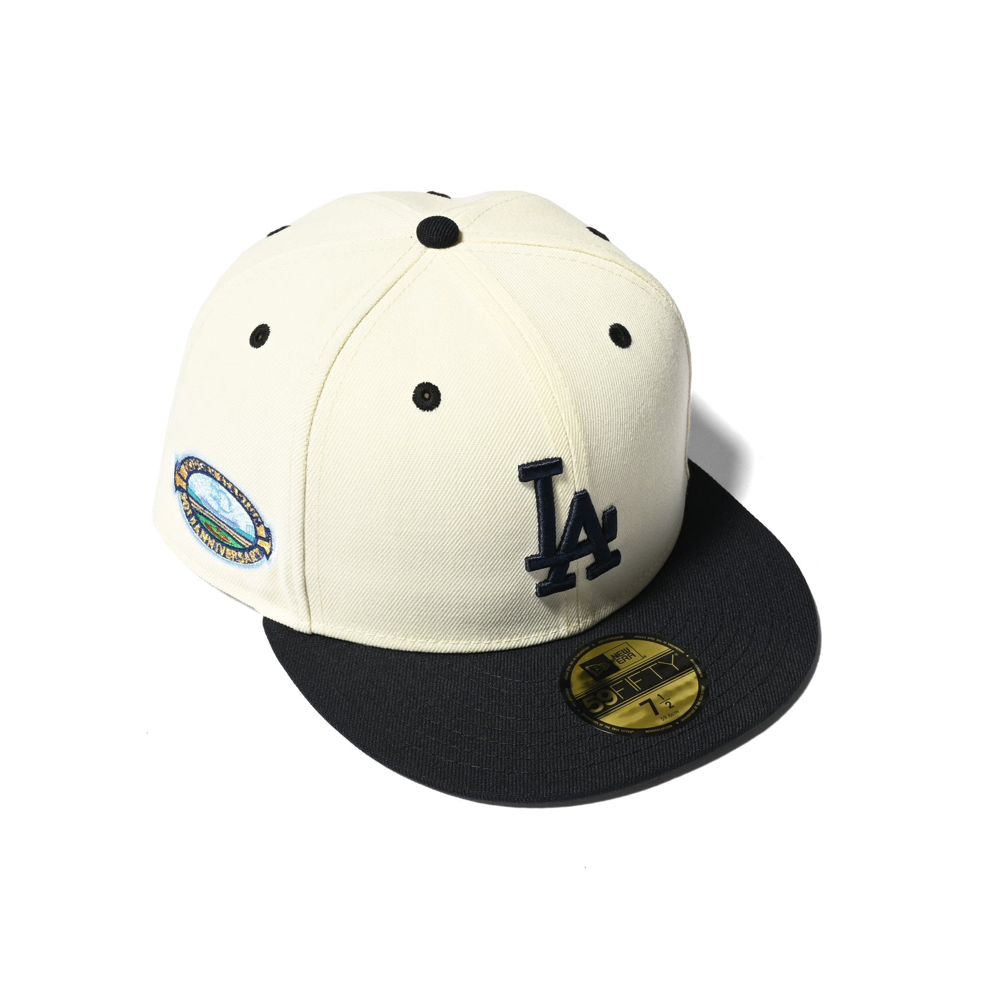 NEW ERA Los Angeles Dodgers - Dodger Stadium 59FIFTY 50th ANV CHROME/NAVY【70811941】