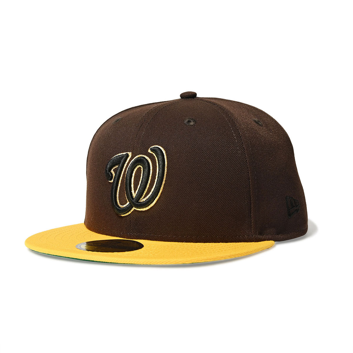 NEW ERA WASHINGTON NATIONALS - 59FIFTY CO BURNTWOOD/AGOLD 【70940905】