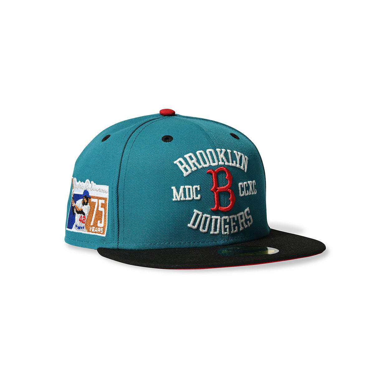 NEW ERA - BROOKLYN DODGERS CO J.ROBINSON 75 YEARS 59FIFTY TITLEWAVE【70973190】