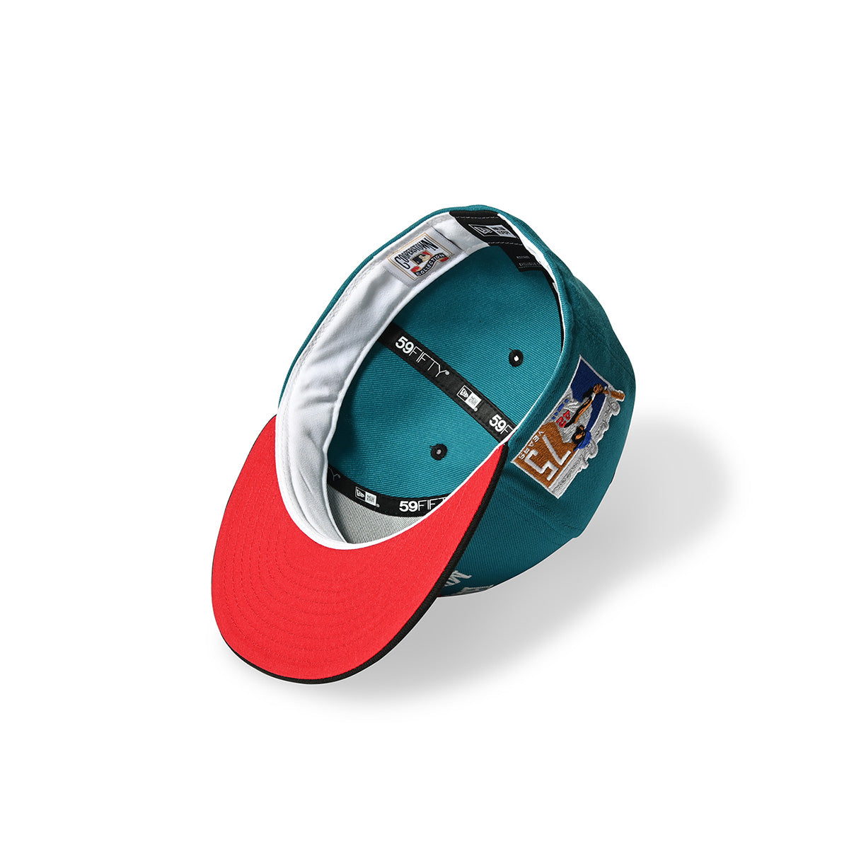 NEW ERA - BROOKLYN DODGERS CO J.ROBINSON 75 YEARS 59FIFTY TITLEWAVE【70973190】