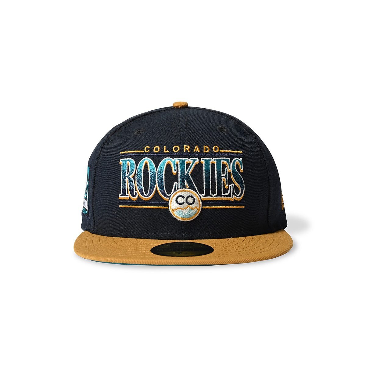 NEW ERA - COLORADO ROCKIES CO 25TH SEASON 59FIFTY NS NAVY/PANAMA TAN【70974438】