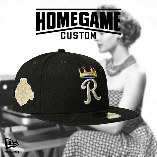 New Era - Kansas City Royals 50th. Anniversary 59FIFTY Black【70974504】