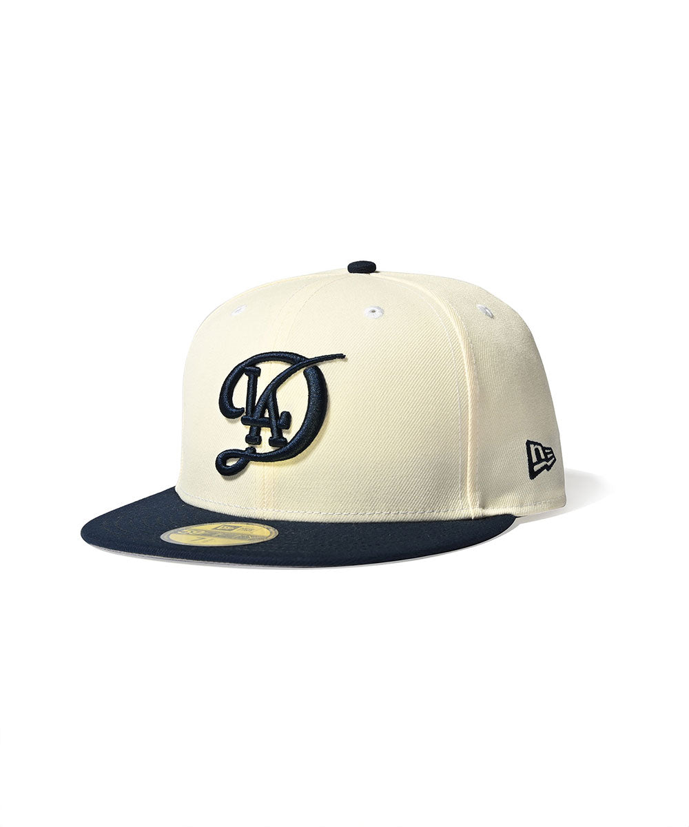 NEW ERA - Los Angeles Dodgers CO CITY CONNECT 59FIFTY Chrome White/OS Blue【70974510】