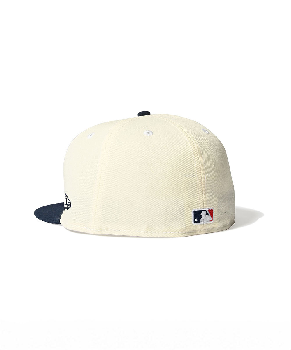 NEW ERA - Los Angeles Dodgers CO CITY CONNECT 59FIFTY Chrome White/OS Blue【70974510】