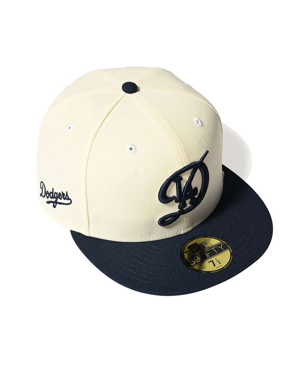 NEW ERA - Los Angeles Dodgers CO CITY CONNECT 59FIFTY Chrome White/OS Blue【70974510】