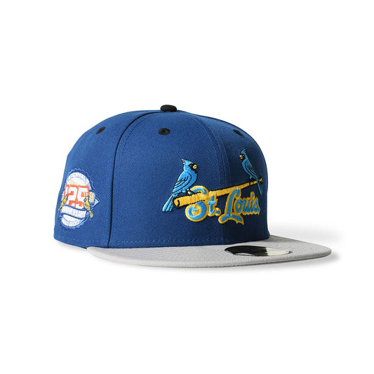 NEW ERA - St. Louis Cardinals CO 59FIFTY SONGBIRD BLUE/GRAY【70978323】