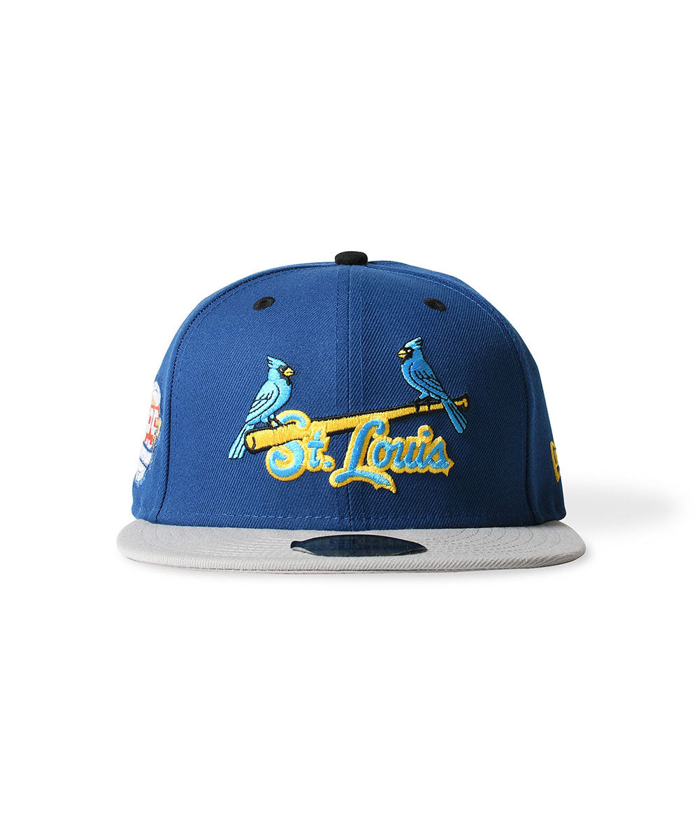 NEW ERA - St. Louis Cardinals CO 59FIFTY SONGBIRD BLUE/GRAY【70978323】