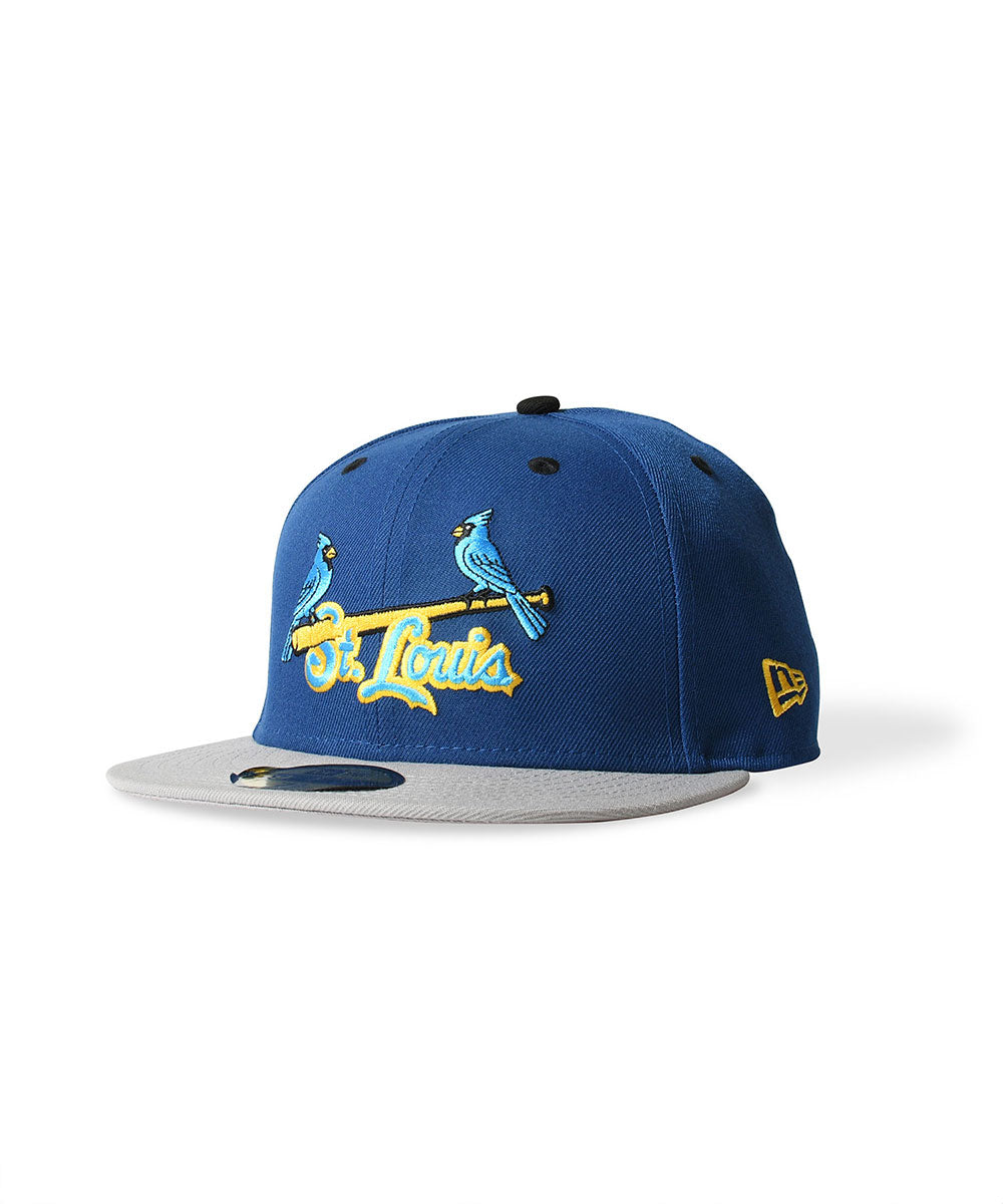 NEW ERA - St. Louis Cardinals CO 59FIFTY SONGBIRD BLUE/GRAY【70978323】